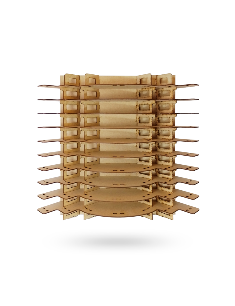 Exhibidor Para Carritos - 70 Espacios